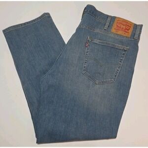Levi's 541 Jeans Mens 40x30 Athletic Fit Tapered Leg Blue Denim Pant 2020